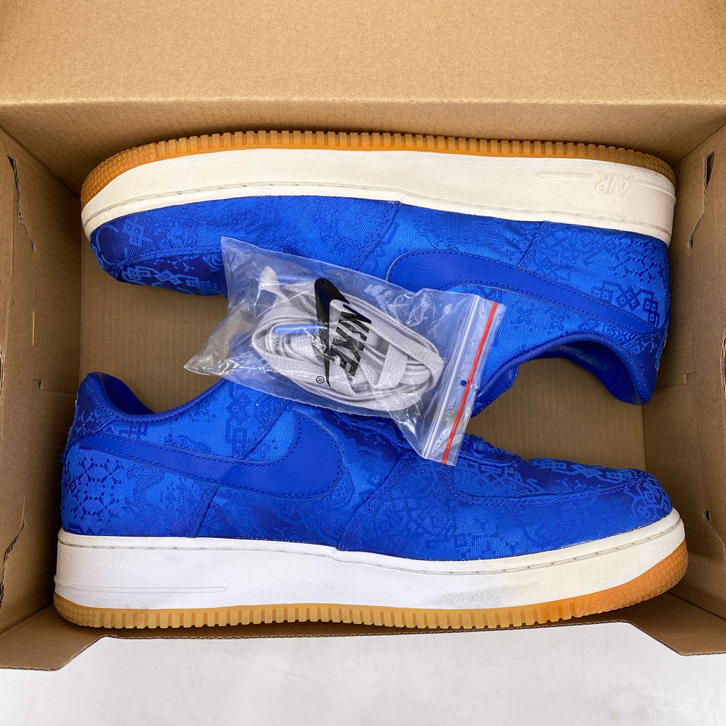 Nike Air Force 1 Low "Blue Silk Clot" 2019 Used Size 10.5