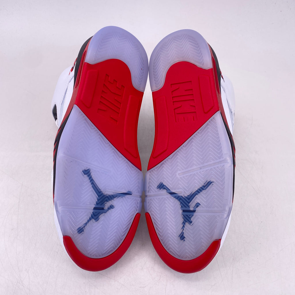 Air Jordan 5 Retro "Fire Red Black Tongue" 2025 New Size 9.5
