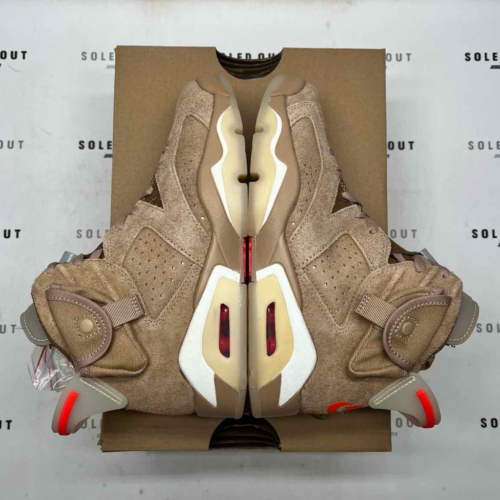 Air Jordan 6 Retro "British Khaki" 2021 New Size 4.5