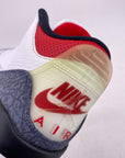 Air Jordan 3 Retro "Fire Red Denim" 2020 New Size 9.5