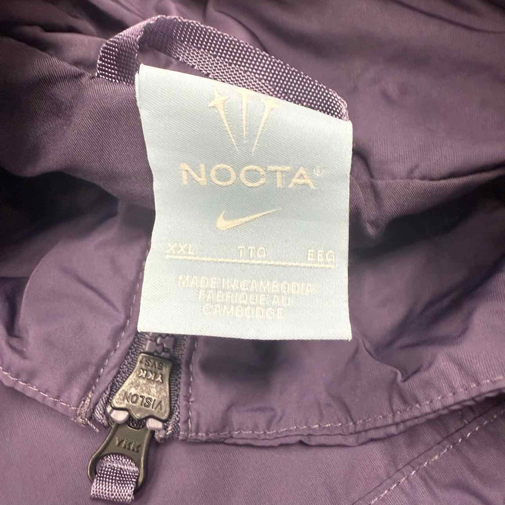 Nike Track Jacket "NOCTA" Purple Used Size 2XL
