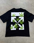 OFF-WHITE T-Shirt "420" Black New Size M