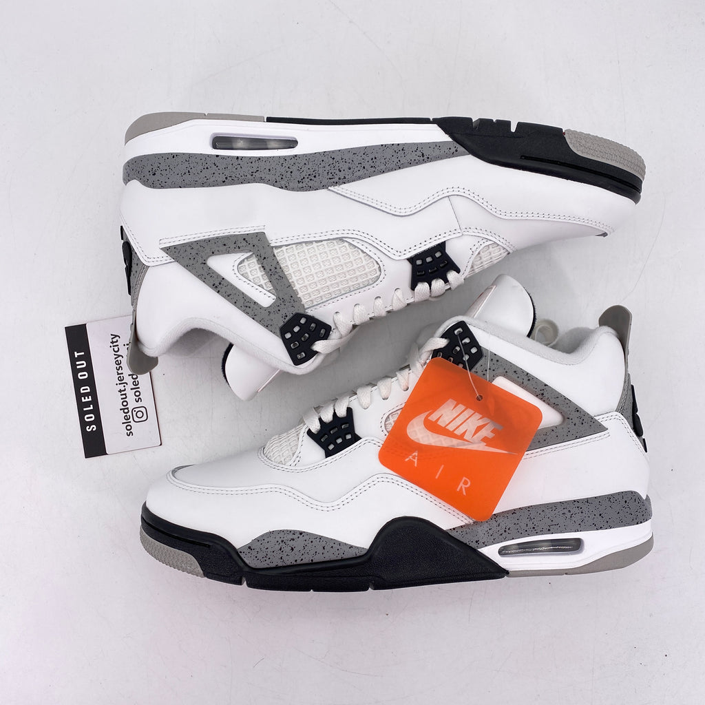 Air Jordan 4 Retro "White Cement" 2025 New Size 11