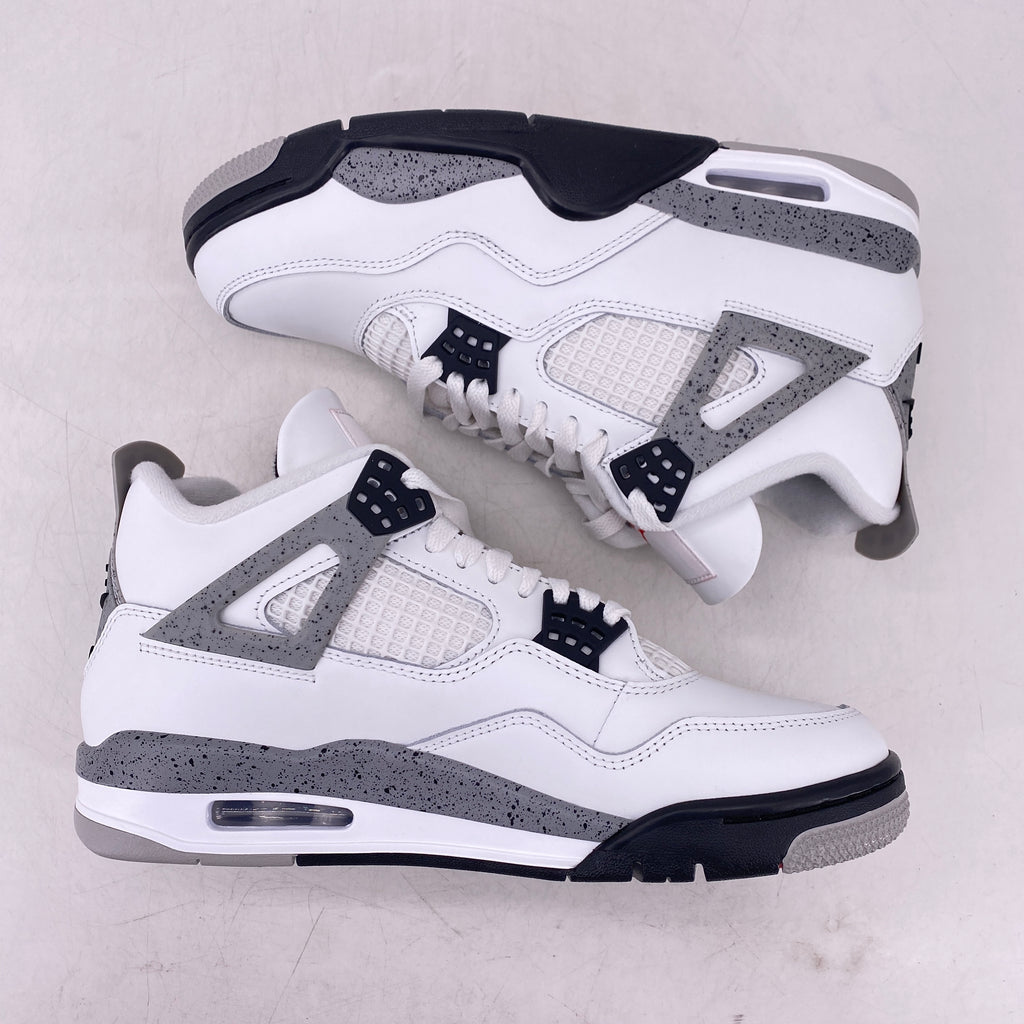Air Jordan 4 Retro "White Cement" 2025 New Size 8