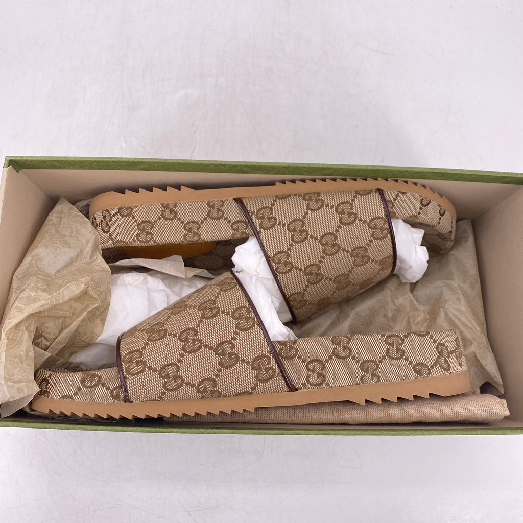 Gucci Slide "Monogram" 2022 New Size 6G