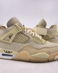 Air Jordan (W) 4 Retro "Ow Sail" 2020 Used Size 9.5W