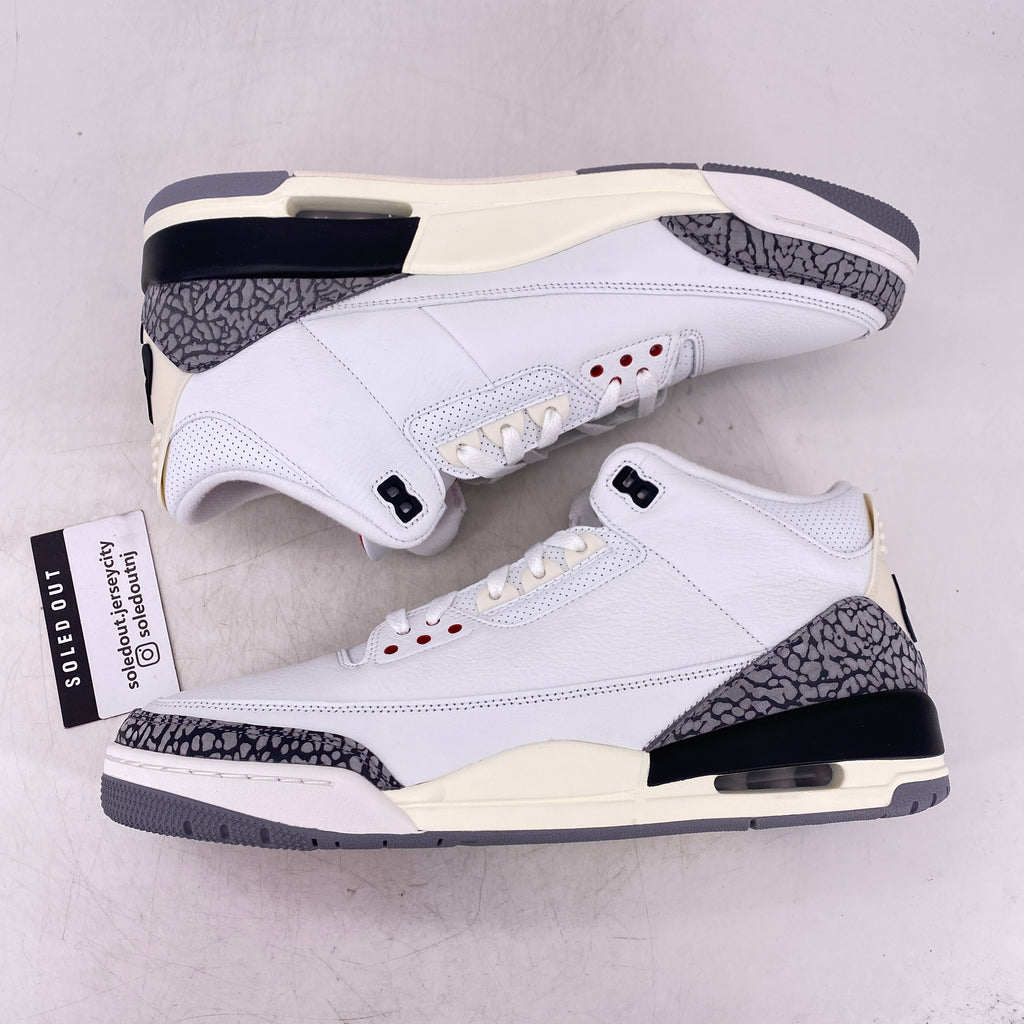 Air Jordan 3 Retro "White Cement" 2023 New Size 14