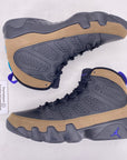 Air Jordan 9 Retro "Light Olive Concord" 2023 Used Size 11.5