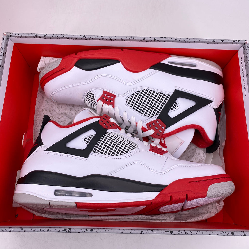 Air Jordan 4 Retro "Fire Red" 2020 New Size 12.5