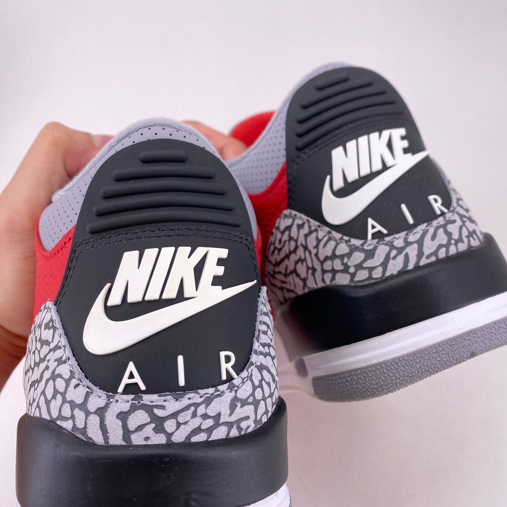 Air Jordan 3 Retro "Unite Fire Red" 2020 New Size 10.5