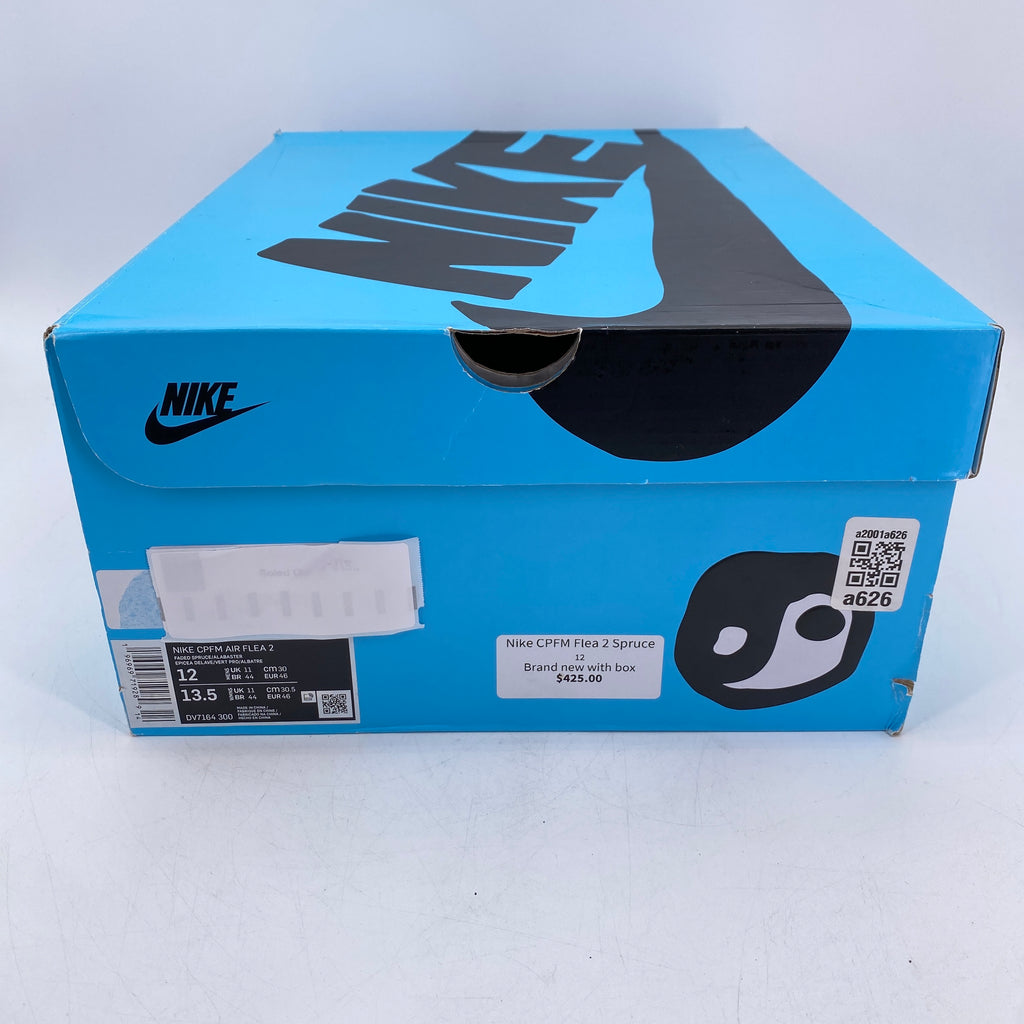 Nike CPFM Air Flea 2 "Faded Spruce" 2023 Used Size 12