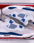 Air Jordan 4 Retro "Military Blue" 2024 New Size 11.5