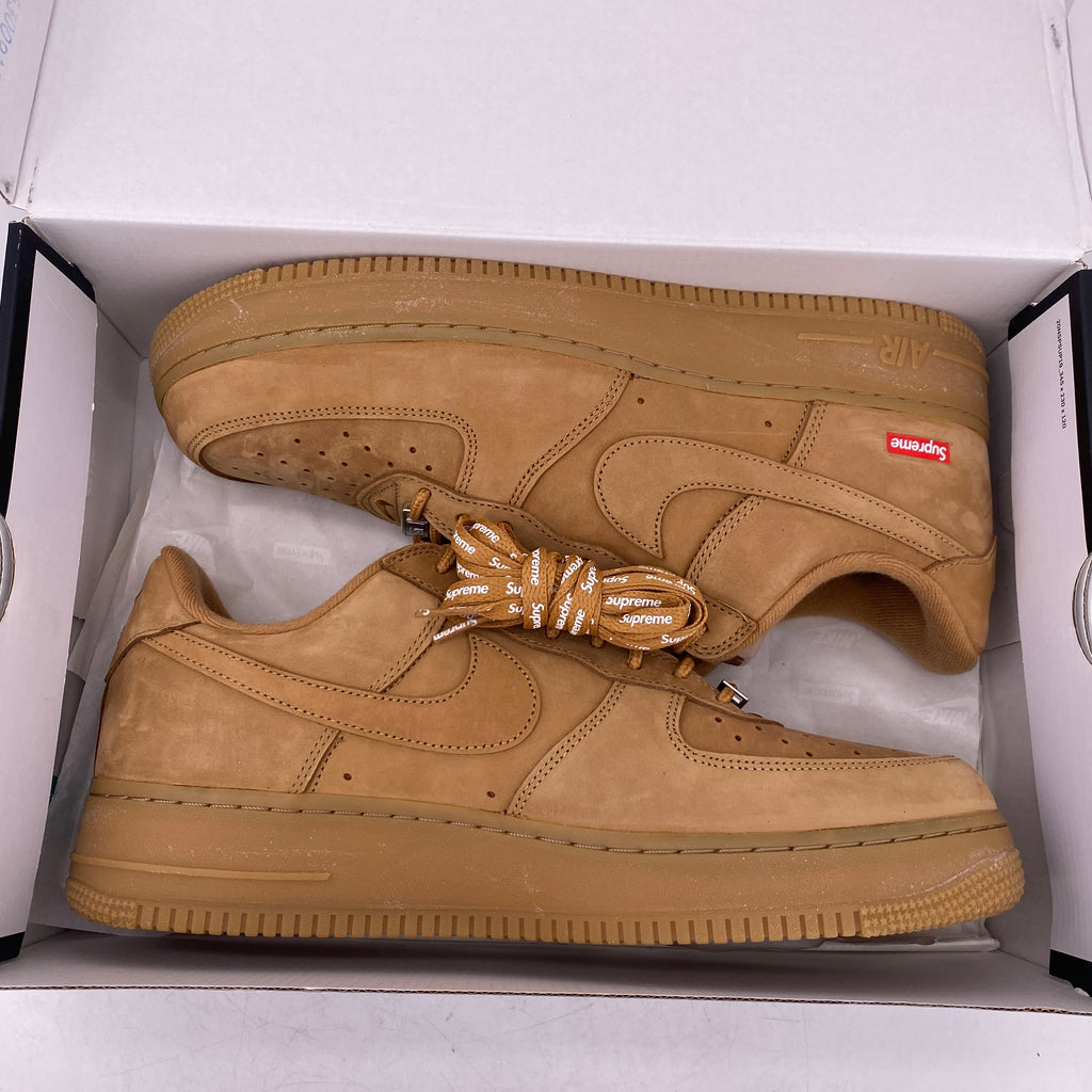 Nike Air Force 1 Low "Supreme Wheat" 2021 New Size 12