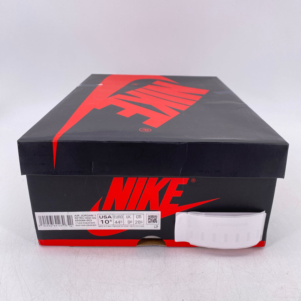 Air Jordan 1 Retro High OG "Light Fusion Red" 2021 New Size 10.5