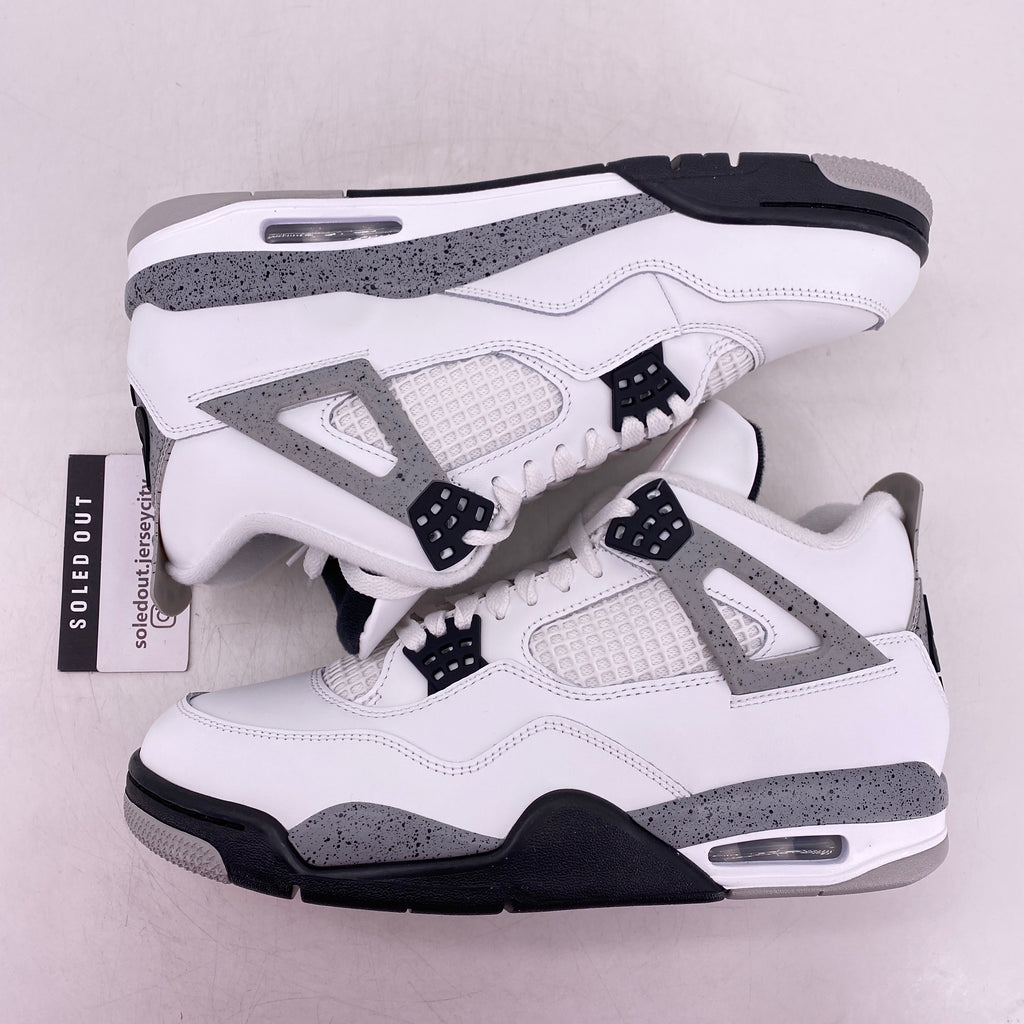 Air Jordan 4 Retro "White Cement" 2025 New Size 10