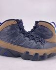 Air Jordan 9 Retro "Light Olive Concord" 2023 Used Size 11.5