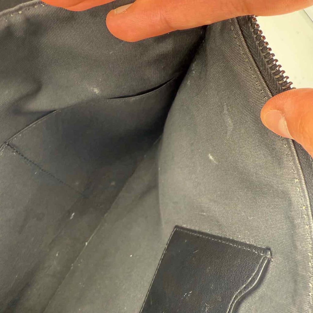 Dior Pouch "A5 TRIANGLE" Used Beige Size OS