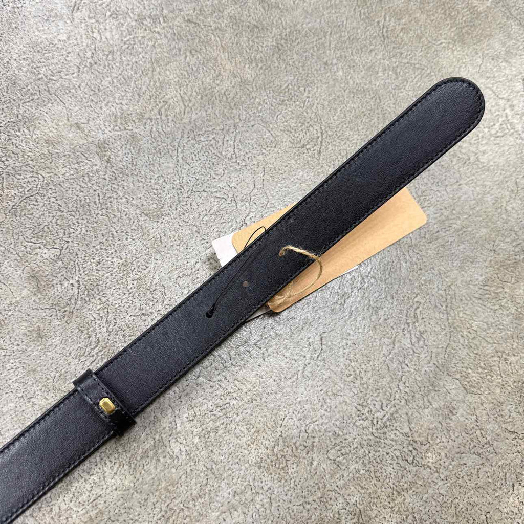 Gucci (W) Belt "REVERSIBLE GG GOLD BUCKLE" New Brown Size 26