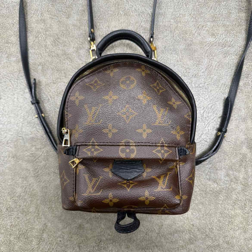 Louis Vuitton Backpack "PALM SPRINGS" Used Brown Size OS