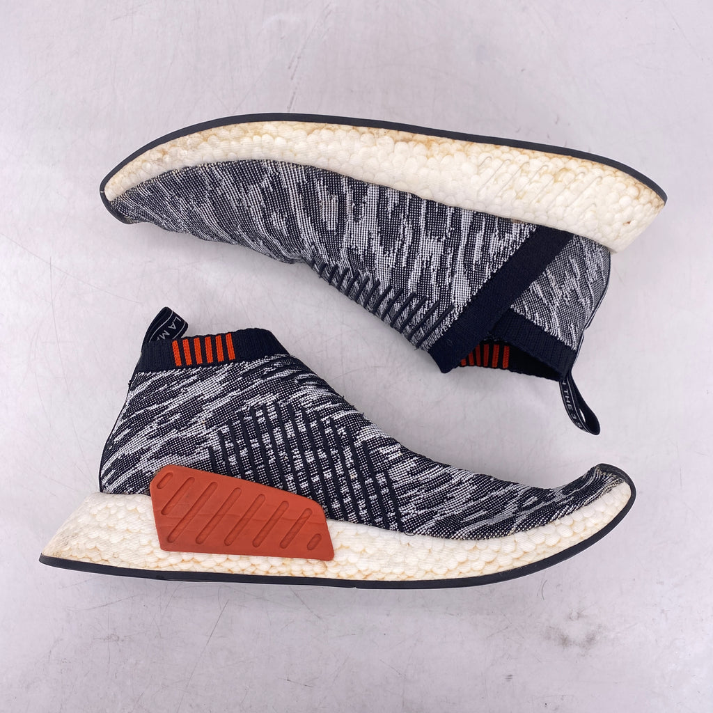 Adidas NMD CS2 "Glitch Black Red White" 2017 Used Size 9.5