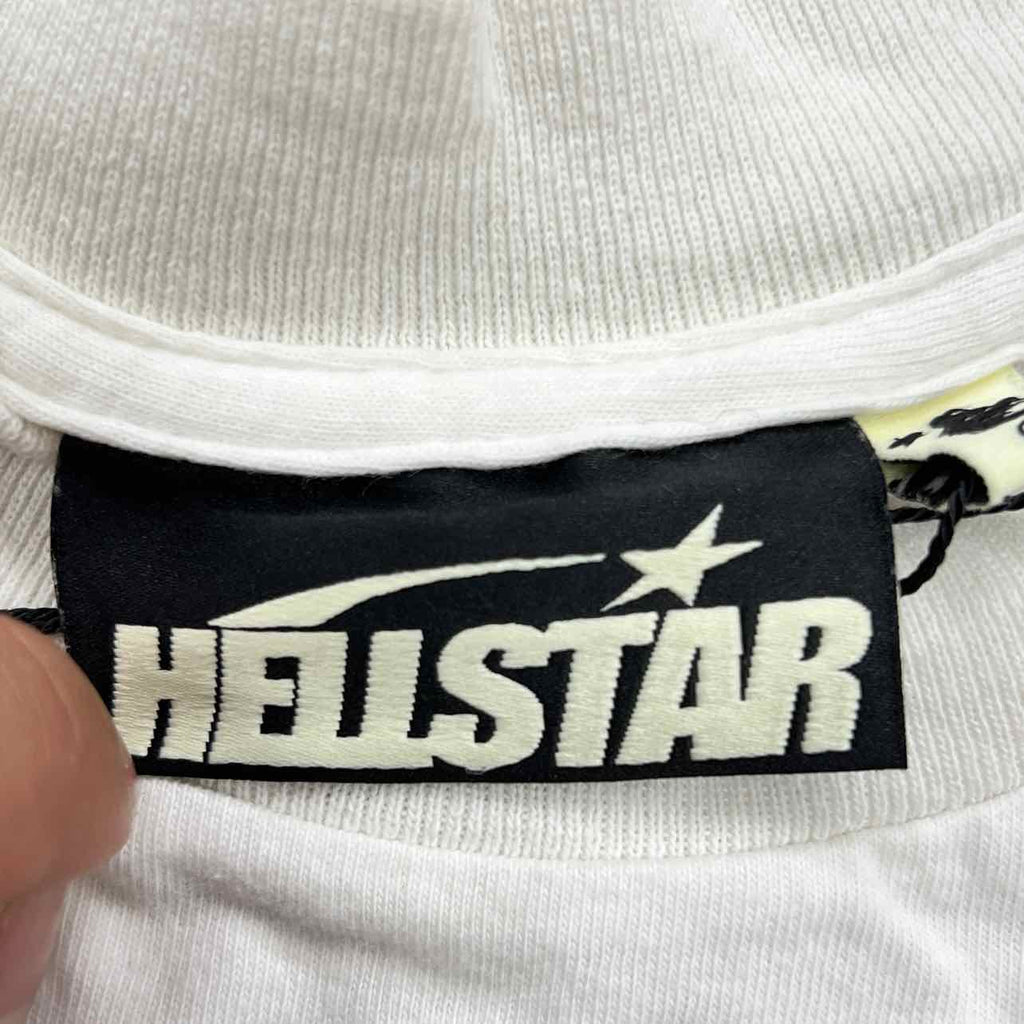 Hellstar Long Sleeve "PIXEL" Cream New Size 2XL