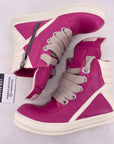 Rick Owens Geobasket "Pink" Used Size 41
