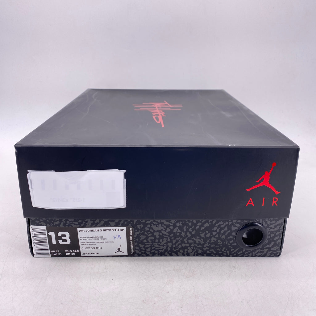 Air Jordan 3 Retro "Tinker University Red" 2019 New Size 13