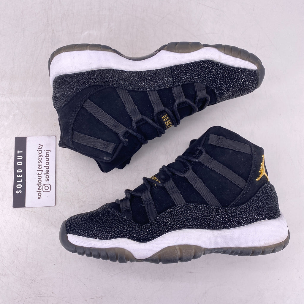 Air Jordan (GS) 11 Retro "Heiress Black Stingray" 2017 Used Size 4Y
