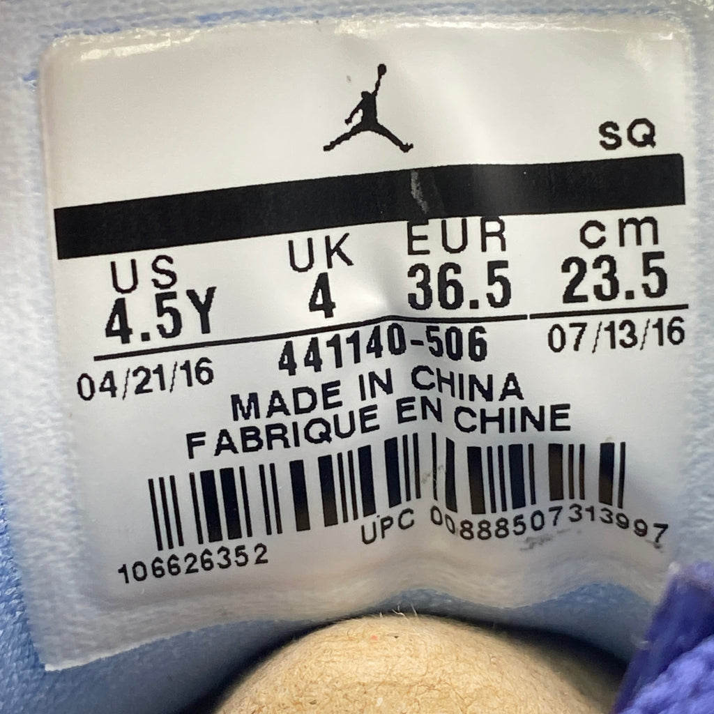 Air Jordan (GG) 3 Retro "Purple Dust" 2016 Used Size 4.5Y