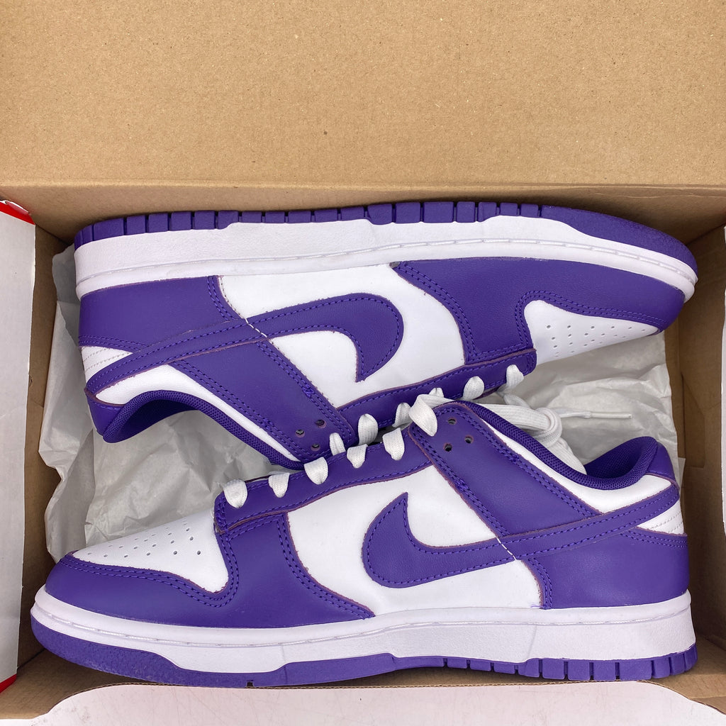 Nike Dunk Low Retro "Court Purple" 2022 New Size 9
