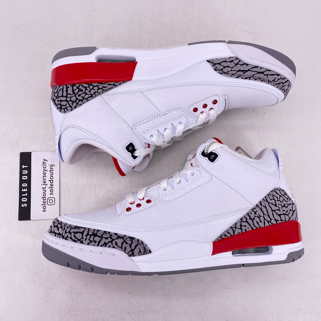 Air Jordan 3 Retro "Hall Of Fame" 2018 New Size 9.5