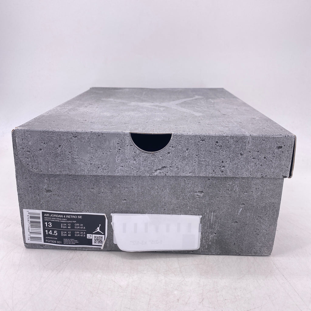Air Jordan 4 Retro "Wet Cement" 2024 New Size 13