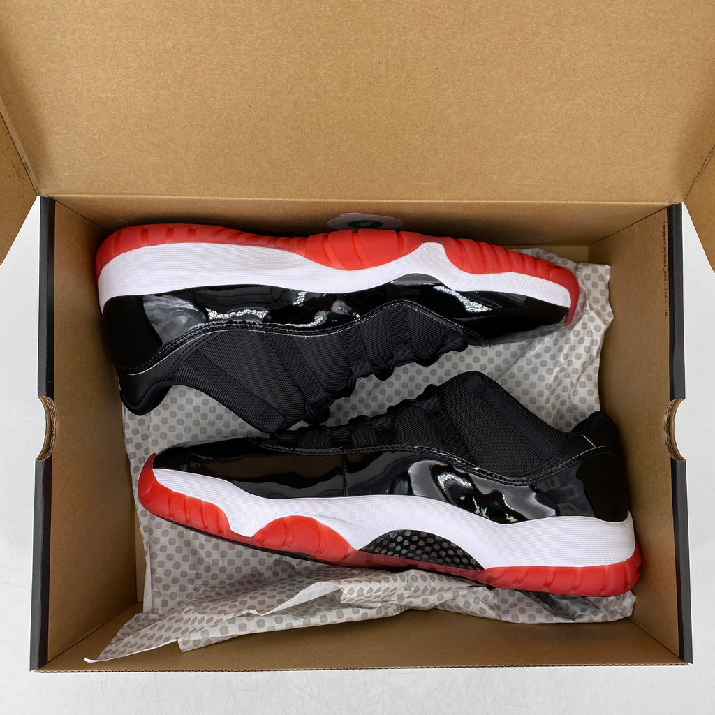 Air Jordan 11 Retro Low "Bred" 2025 New Size 13