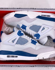 Air Jordan 4 Retro "Military Blue" 2024 New Size 8