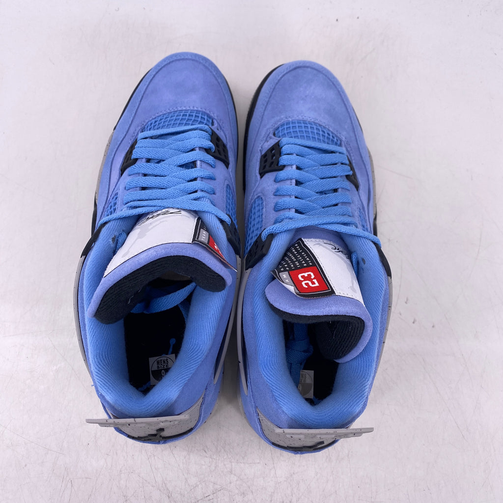 Air Jordan 4 Retro "University Blue" 2021 New Size 9