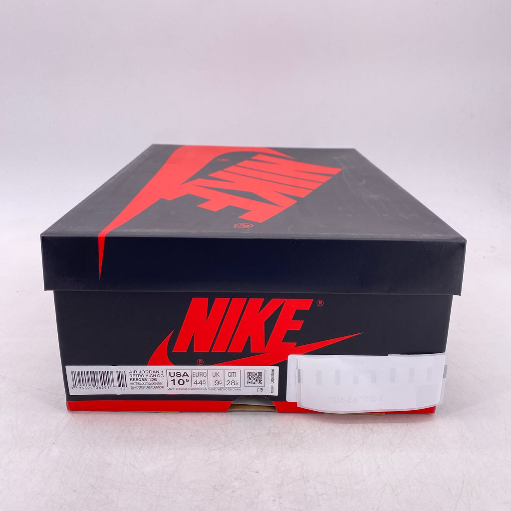 Air Jordan 1 Retro High OG "Smoke Grey" 2020 New Size 10.5