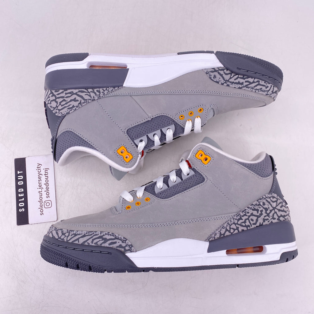 Air Jordan 3 Retro "Cool Grey" 2021 New Size 9.5