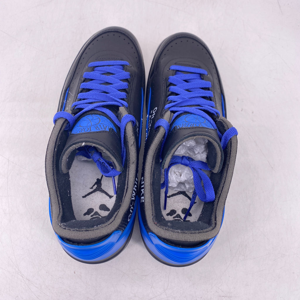 Air Jordan 2 Retro Low "Ow Black Blue" 2021 Used Size 10