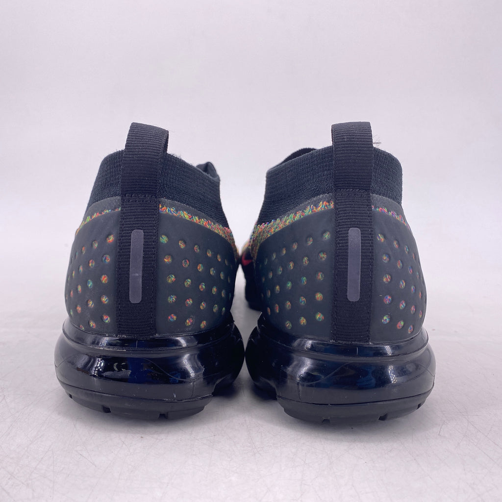 Nike Air Vapormax Flyknit "Black Multicolor" 2018 Used Size 12