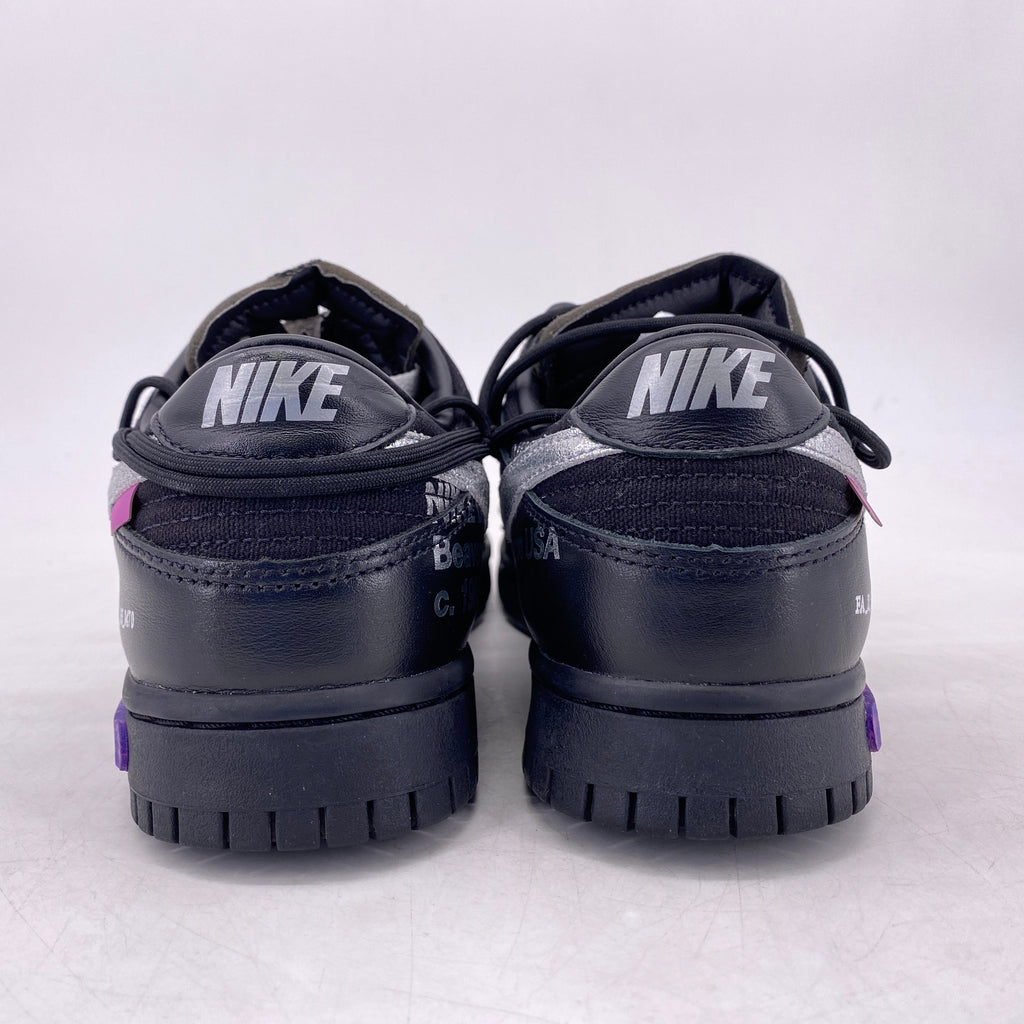 Nike Dunk Low / OW "Lot 50" 2021 Used Size 9
