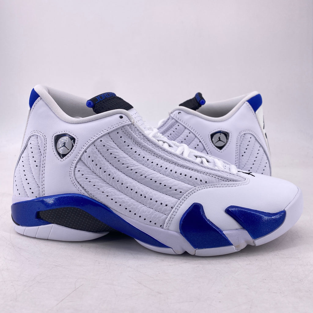 Air Jordan 14 Retro "White Hyper Royal" 2020 New Size 8