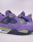 Air Jordan (W) 4 Retro "Canyon Purple" 2022 Used Size 9.5W