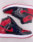 Air Jordan 1 Retro High "Bred Patent" 2021 New Size 8