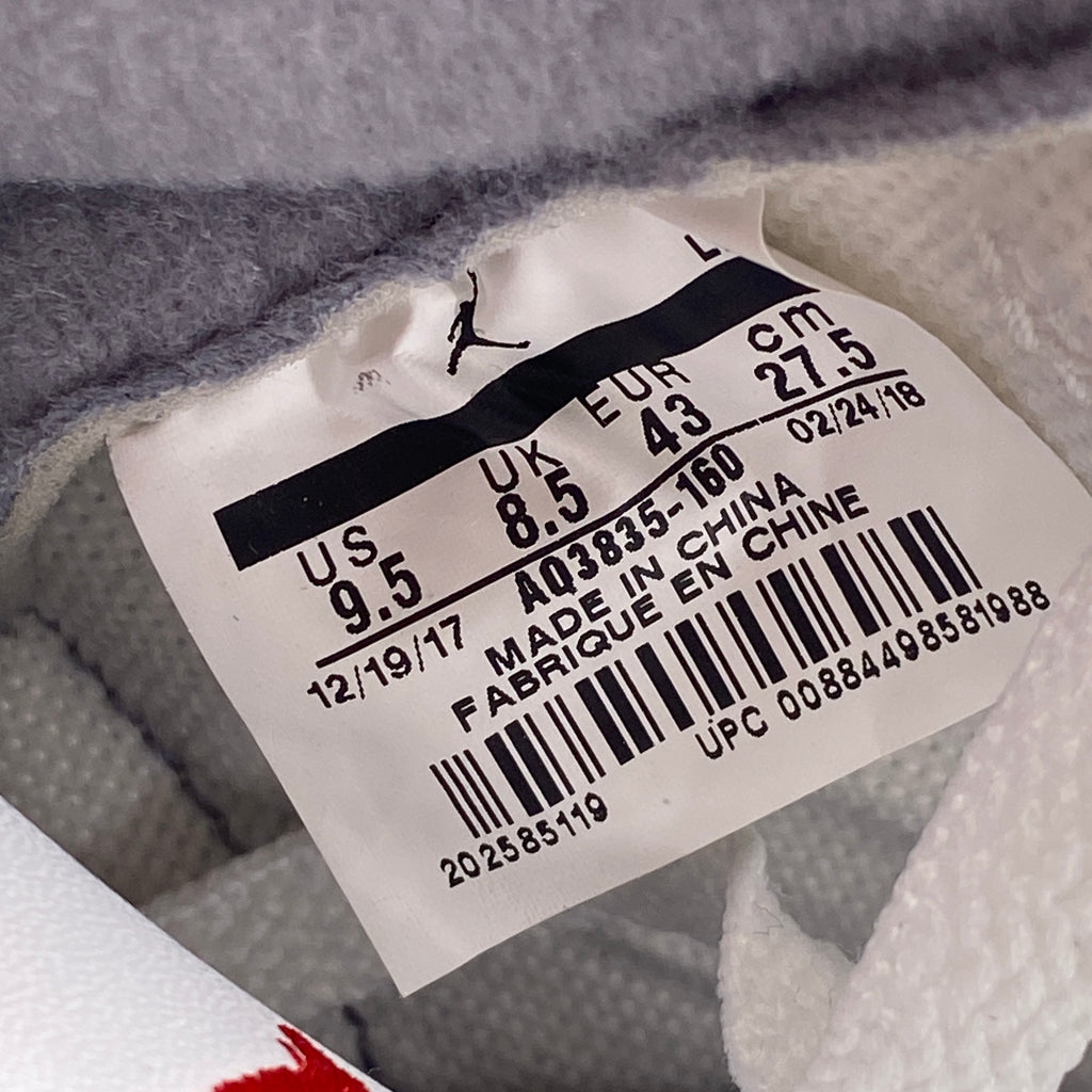 Air Jordan 3 Retro "Tinker Hatfield" 2018 New Size 9.5