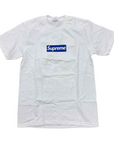 Supreme T-Shirt "BOX LOGO SEOUL" White New Size S
