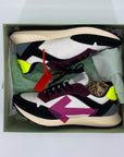 OFF-WHITE Arrow Sneaker "Black Purple"  New Size 42