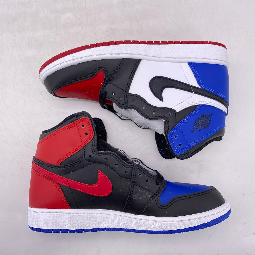 Air Jordan (GS) 1 Retro High OG "Top Three" 2016 New Size 4.5Y