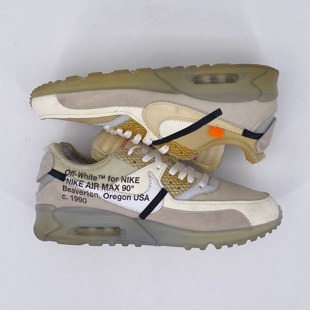 Nike Air Max 90 / OW "The 10: Off-White" 2017 Used Size 10.5