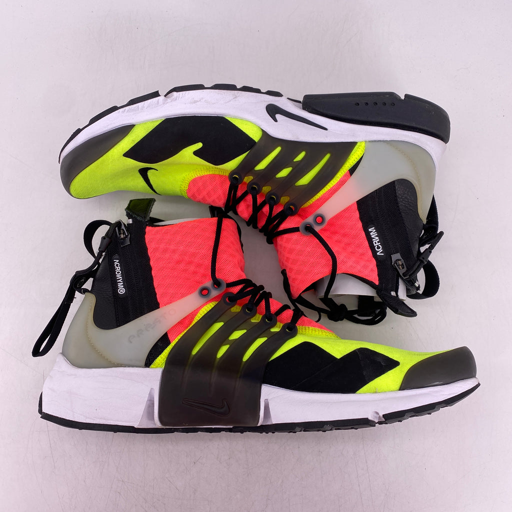 Nike Air Presto Mid "Acronym Volt" 2016 Used Size XL