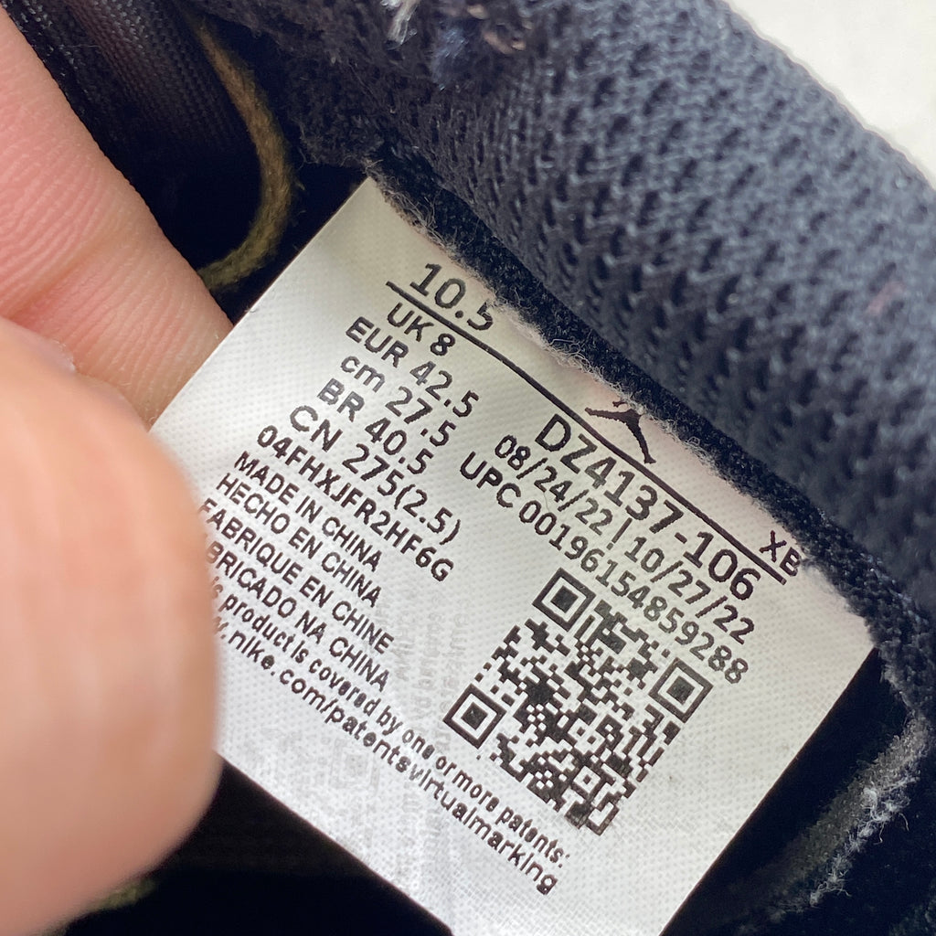 Air Jordan (W) 1 Low "Travis Scott Olive" 2023 Used Size 10.5W